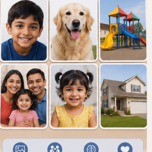 Large Custom Personalized Photo (6 pcs)
